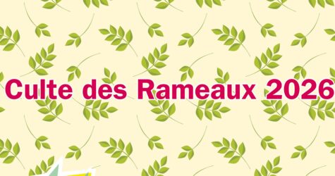 Culte commun des Rameaux à Remiremont