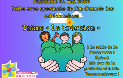 Culte et spectacle des Catéchumènes : La Création